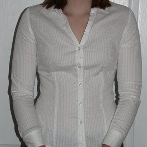 H & M White Button Down